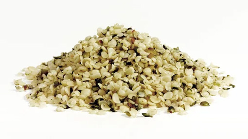 Hulled hemp seeds